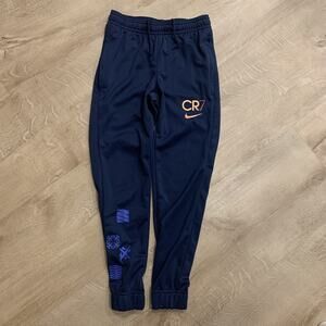 Nike CR7 Cristiano Ronaldo Football Track Pants Big Kids Youth XS Joggers Soccer